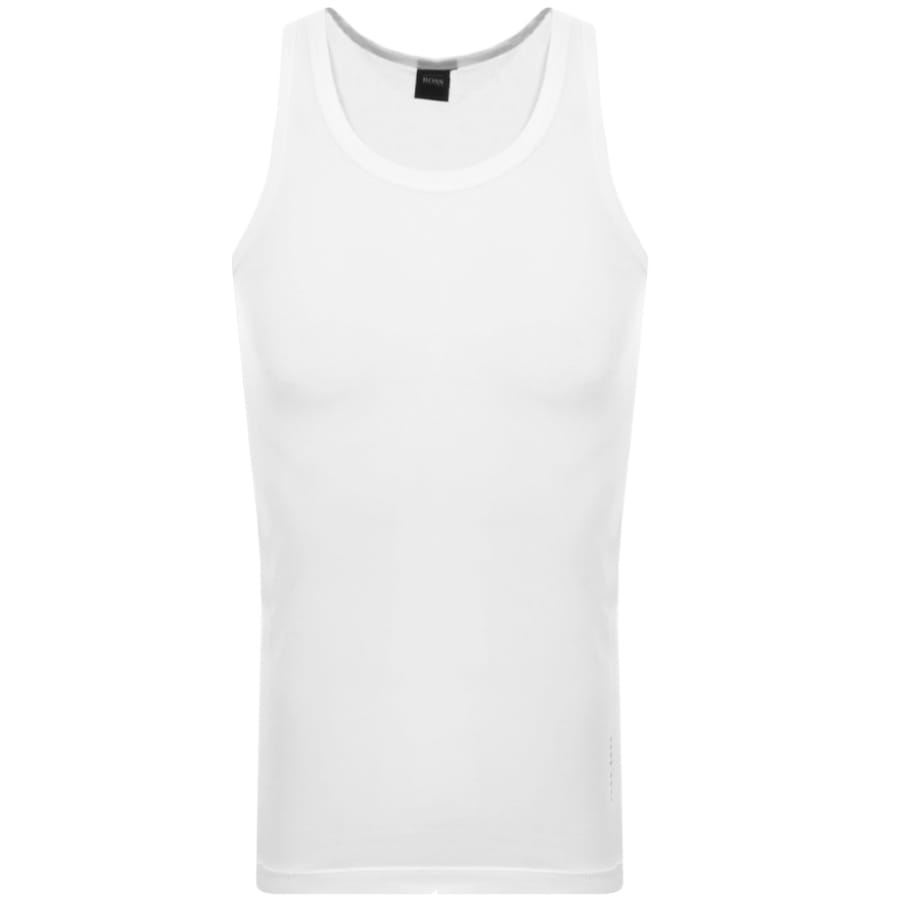 Alternative Image for ProductBOSS Double Pack Vest T Shirts White2